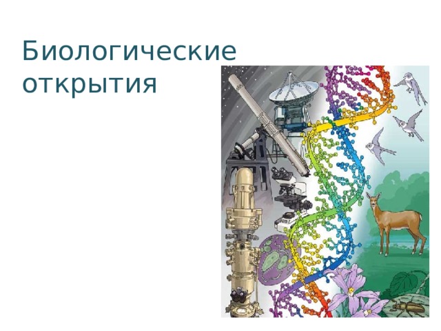 Важнейшие открытия в биологии презентация