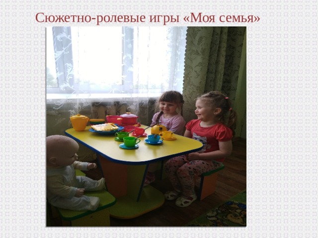  Сюжетно-ролевые игры «Моя семья» 