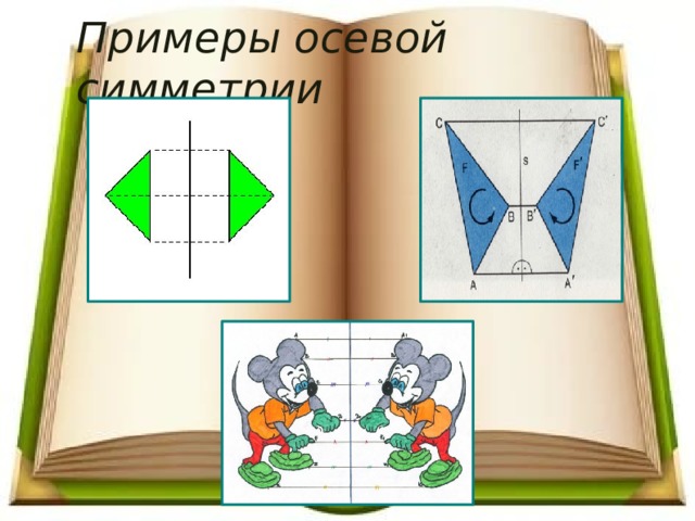 Примеры осевой симметрии  
