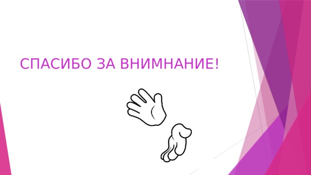 СПАСИБО ЗА ВНИМНАНИЕ! 