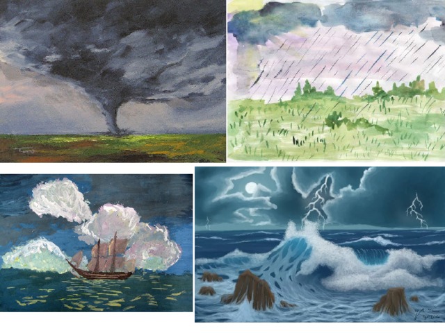 Буря в лесу 2 класс изо презентация. Рисунок природы в разных состояниях. Природные стихии в изобразительном искусстве. Изобразить природу в разных состояниях. Изобрази природу в состояние бури.