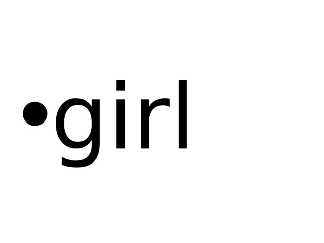girl 