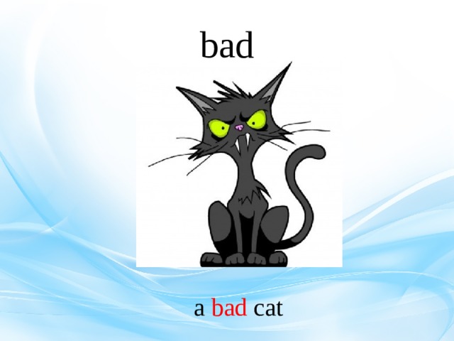 Картинка bad cat