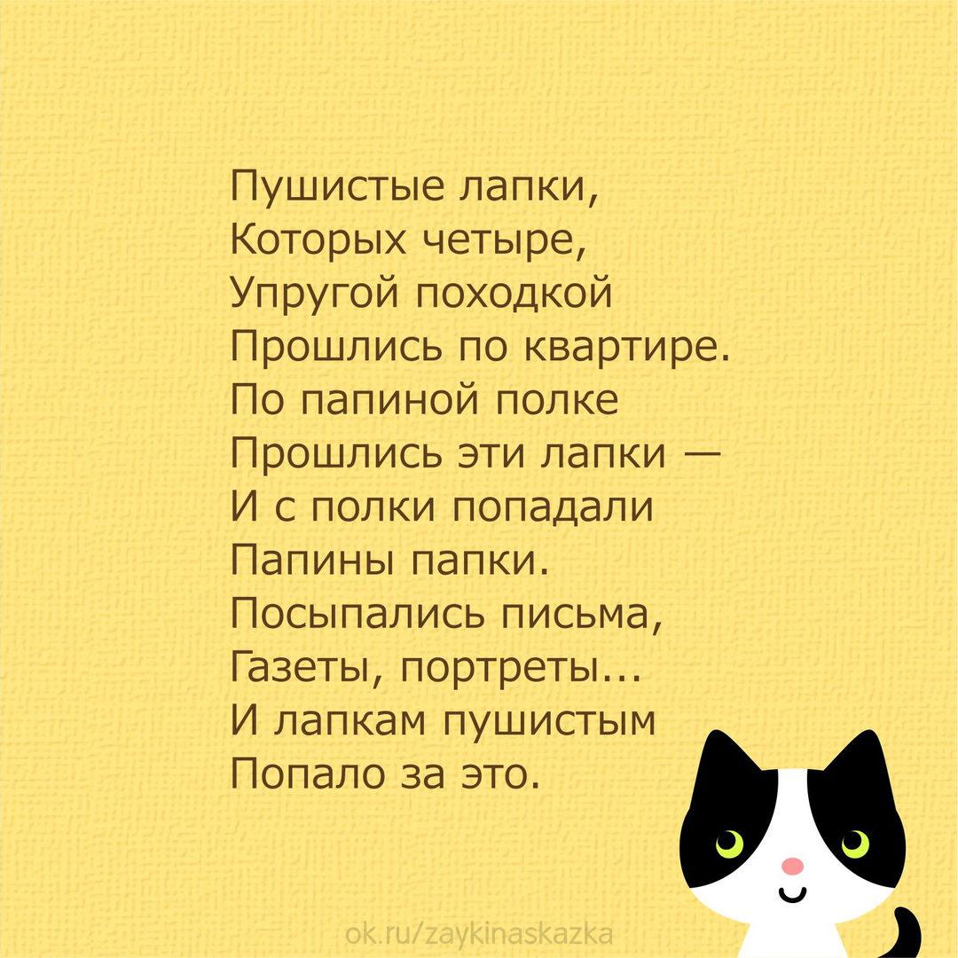 Стих про кота