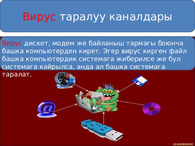 Компьютерлік вирус презентация