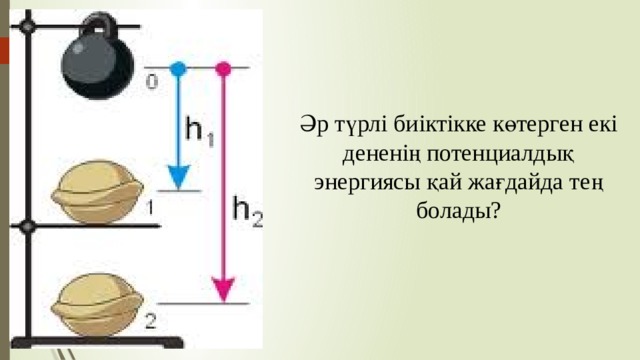 Потенциалдық энергия