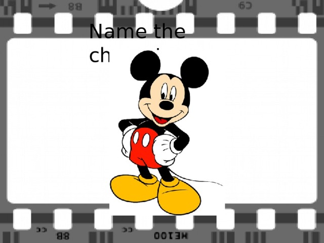 Name the character 
