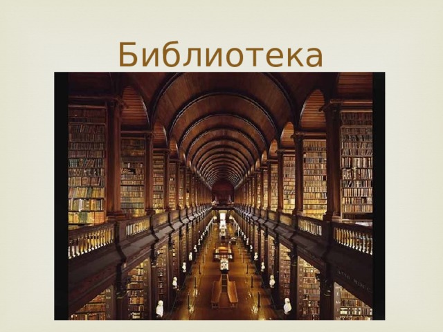 Библиотека 