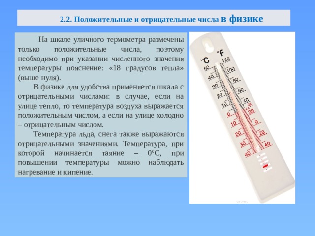 Проект по математике 6 класс положительные и отрицательные числа в нашей жизни