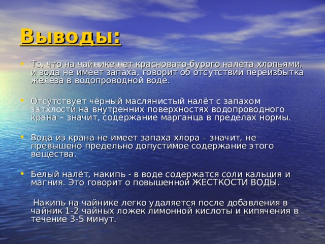 Презентация проектной работы 