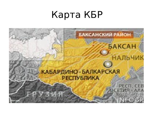 Карта КБР 