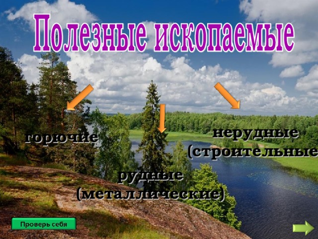 Презентация "Полезные ископаемые Ленинградской области"