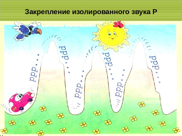 Автоматизация звука л изолированно презентация