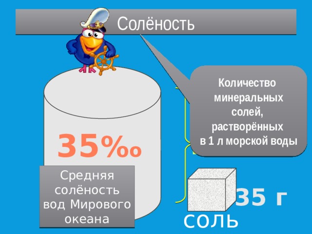 Практическая работа соленость