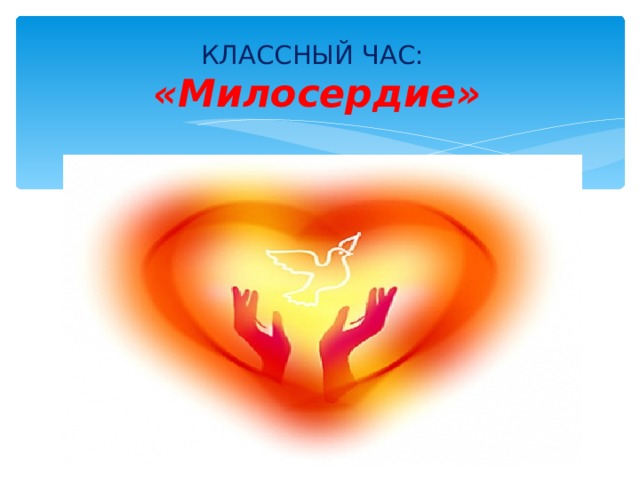 Милосердие карта слов