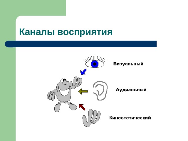 Каналы восприятия