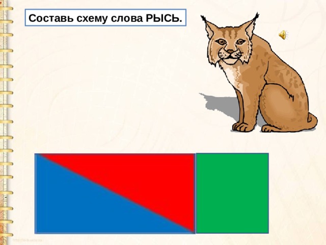 Схема к слову лиса 1 класс. Схема слова Рысь. Рысь звуковая схема. Рысь звуковая схема 1 класс. Звуковая схема слова Рысь.