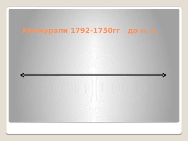 Хаммурапи 1792-1750гг до н. э. 