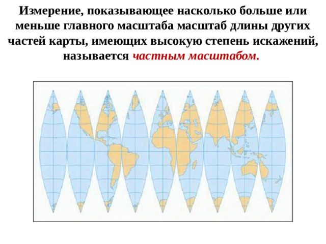 Какая карта имеет наименьшее искажение