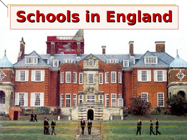Schools in England 