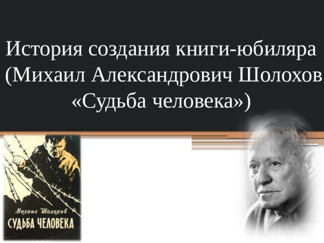 Картинки книги шолохова судьба человека