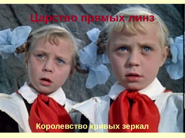 Царство прямых линз Королевство кривых зеркал 