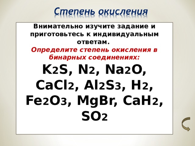 H2s степень окисления