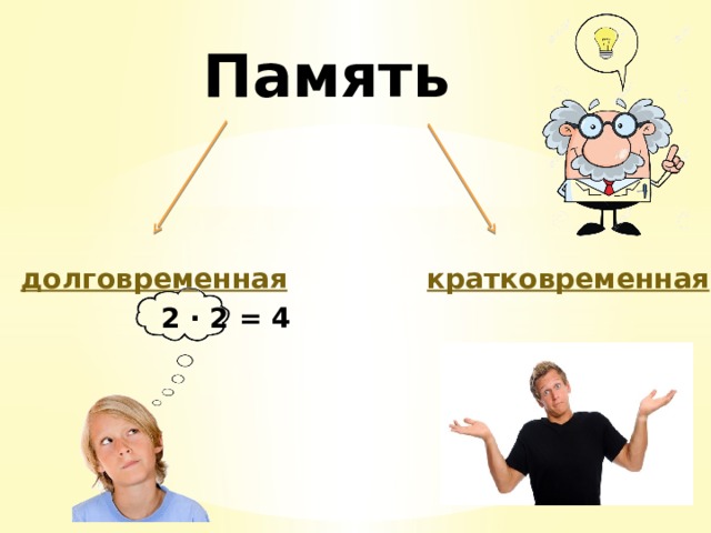 Презентация по биологии память и обучение