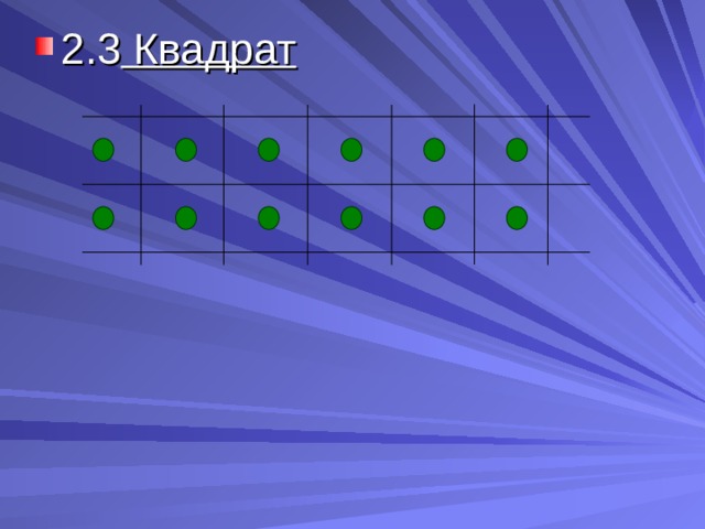 2.3 Квадрат   