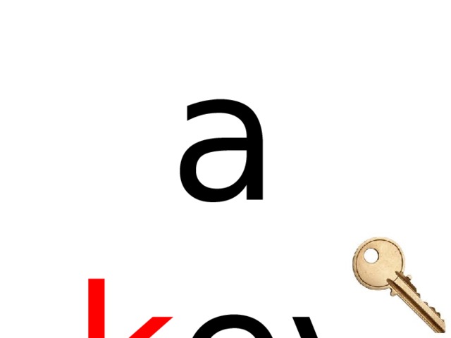 a k ey 