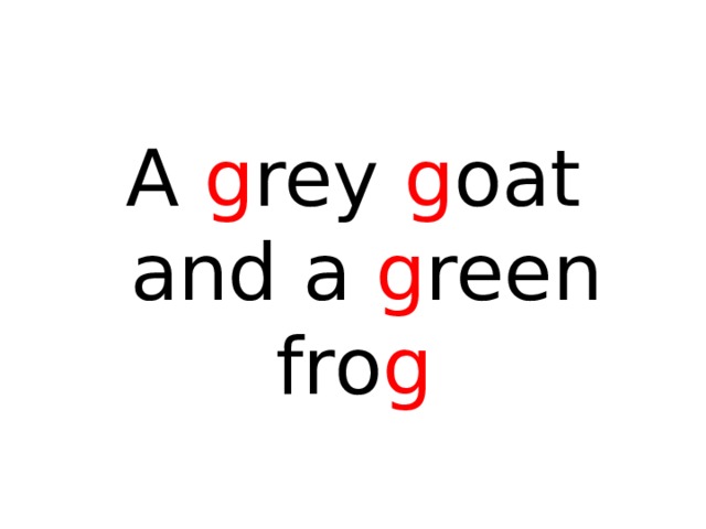 A g rey g oat and a g reen fro g  