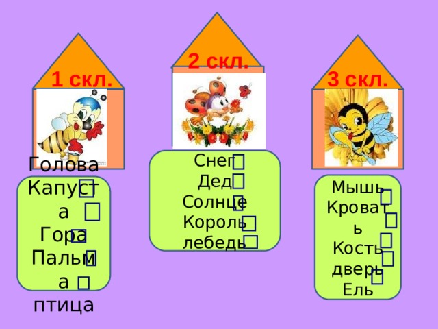 Презентация на тему Склонение имен существительных