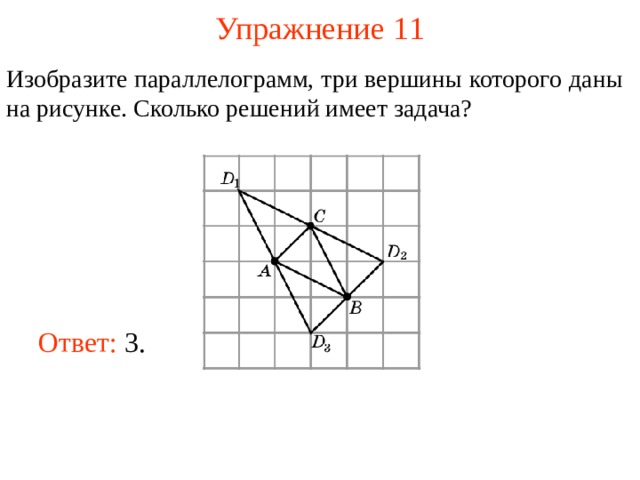 Изобразите какой нибудь четырехугольник вершинами которого являются точки