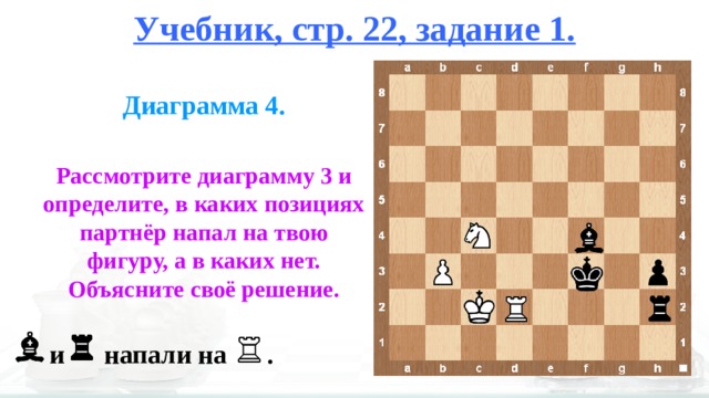 Рокировка при шахе. Нападение в шахматной партии Шах и защита. Задание на рокировку. Способы защиты от шаха в шахматах. Рокировка в шахматах конспект урока.