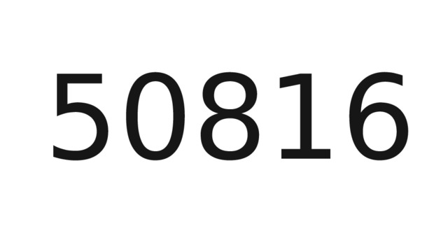 50816 