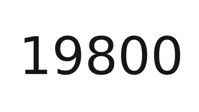 19800 
