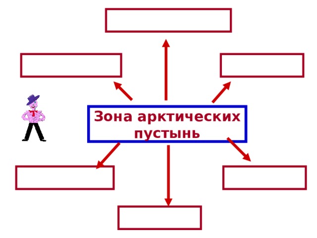    Зона арктических пустынь    