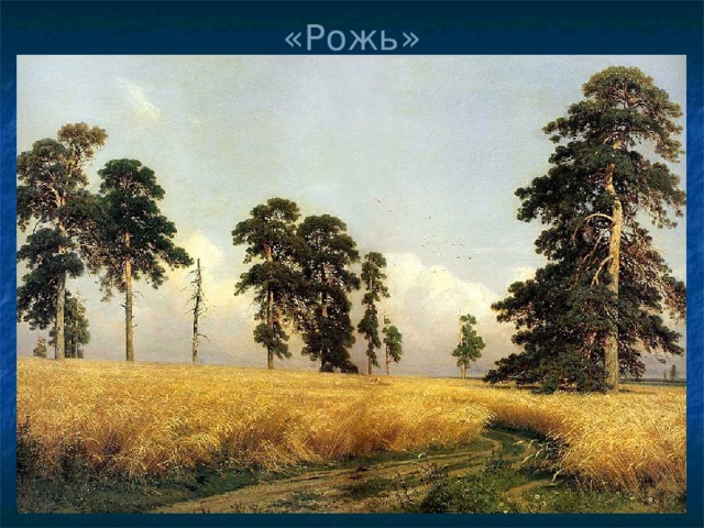 «Рожь» 
