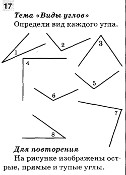 Сколько углов на чертеже 2 класс проверочная работа
