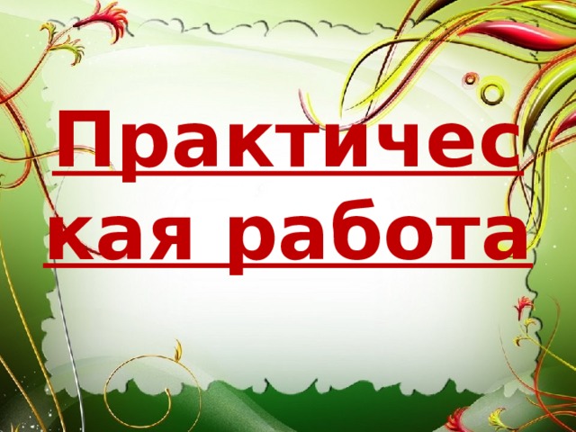 Практическая работа 