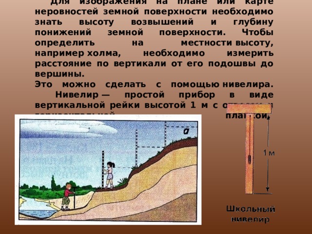 Изображение земной поверхности на плоскости с помощью