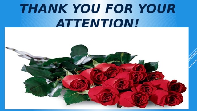 Thank you for your attention!   