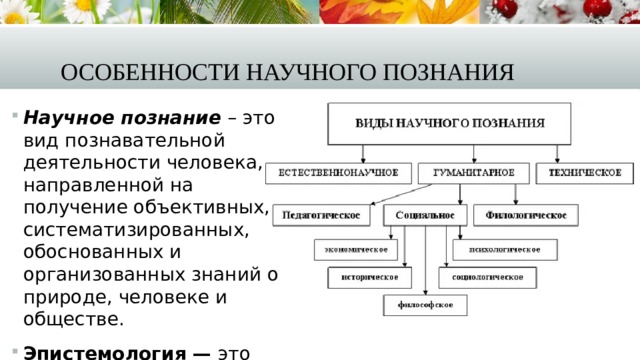 Познание сложного. Научное познание природы и общества схема. Получение обоснование и систематизация объективных знаний. Обоснованные и систематизированные объективные знания о мире. Проблема познаваемости мира кратко Обществознание 10 класс.