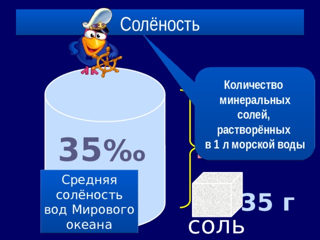 Практическая работа соленость