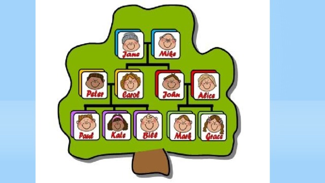 Family tree английский