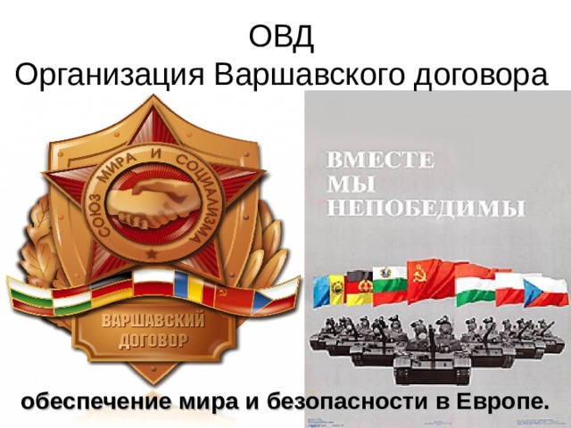 Организация овд