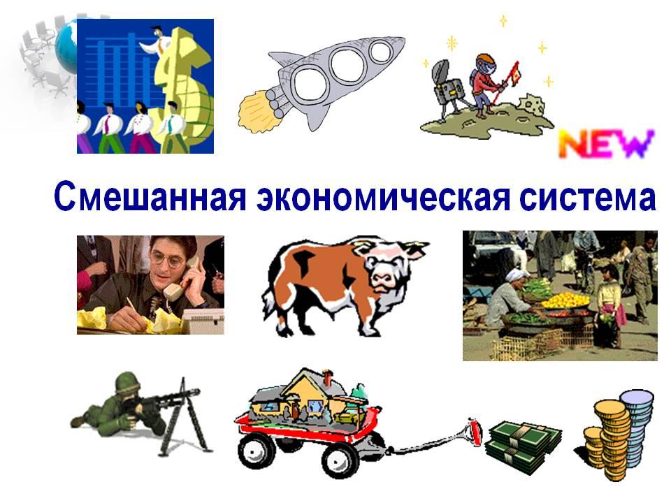 Презентация к уроку обществознания в 8 классе "Экономические системы"