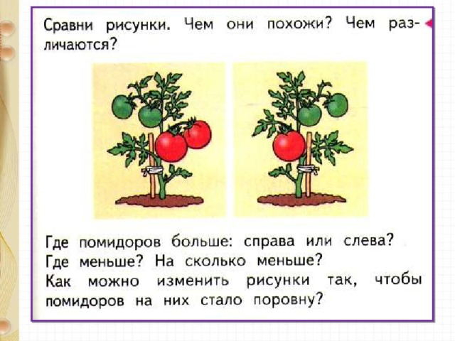 Значение слова справа. Сравни помидоров. Слева справа задания. Сравнение рисунок. Слева справа картинки.