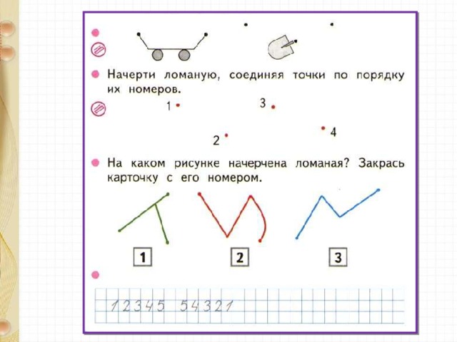 Ломаная линия звено ломаной вершины 1 класс школа россии презентация и конспект