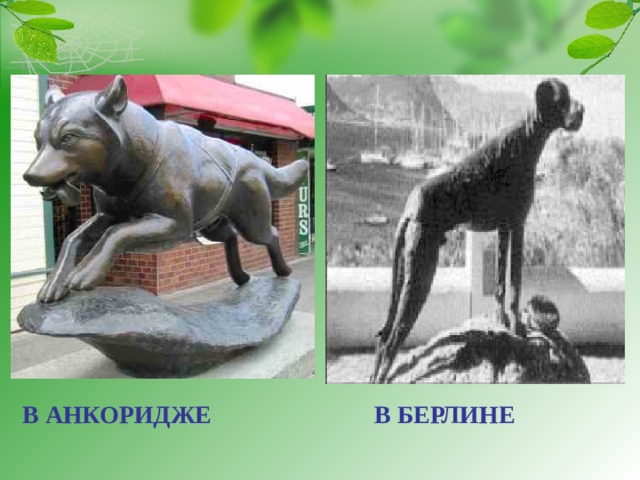В АНКОРИДЖЕ В БЕРЛИНЕ 